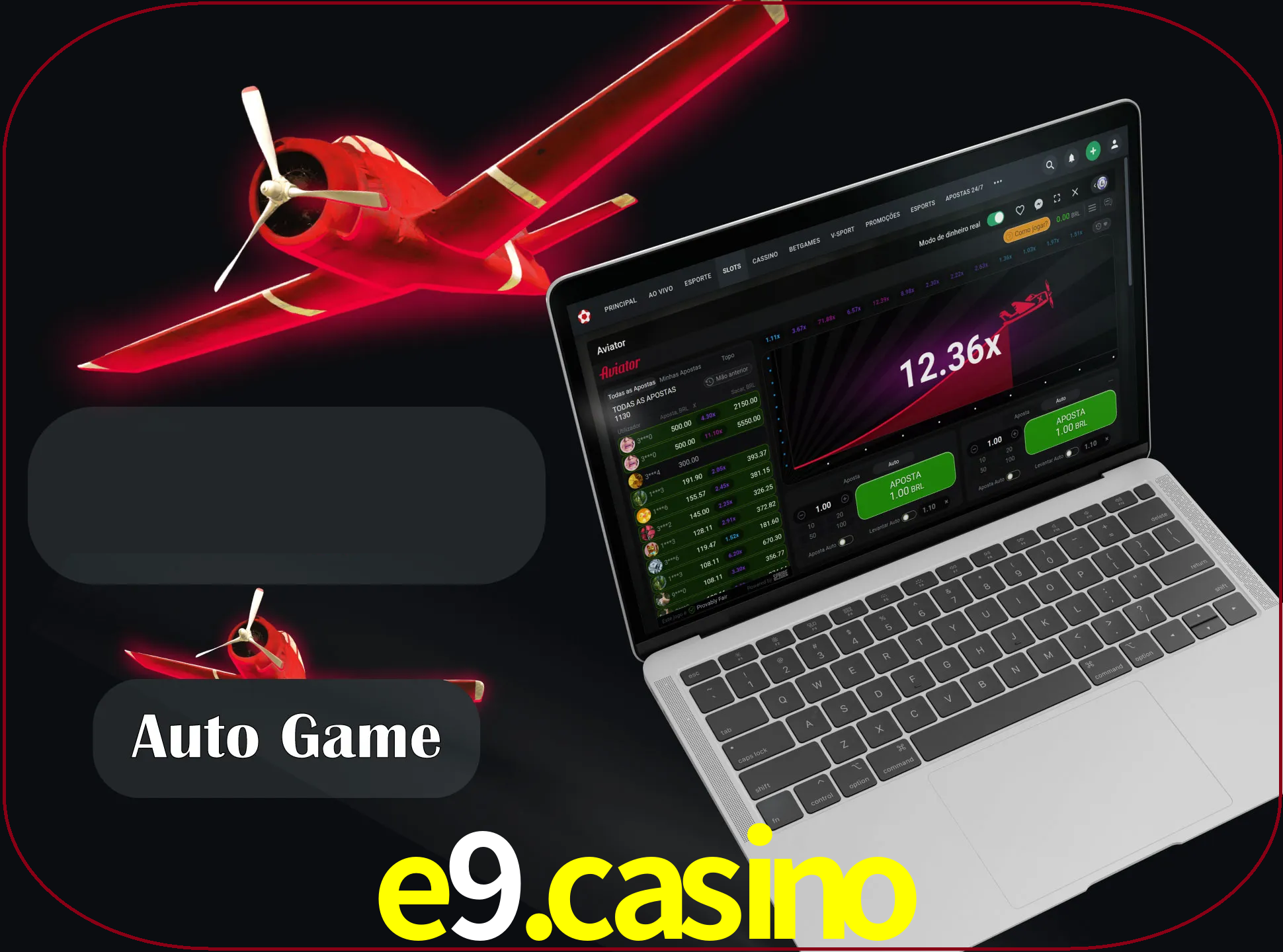 No modo automático, os jogos apostam e sacam seu dinheiro automaticamente.