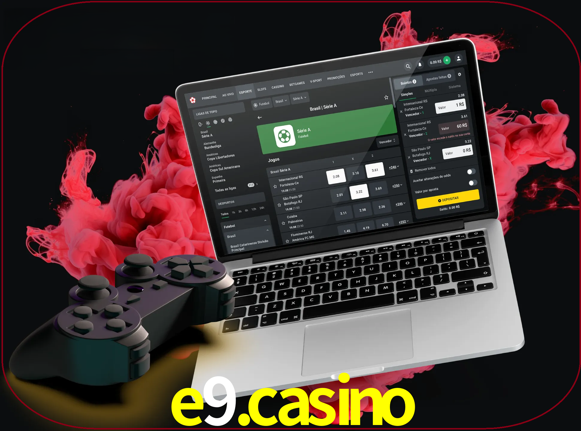 Visite a secção especial de jogos de vídeo em E9.CASINO para descobrir em que jogos pode apostar e ganhar muito dinheiro.